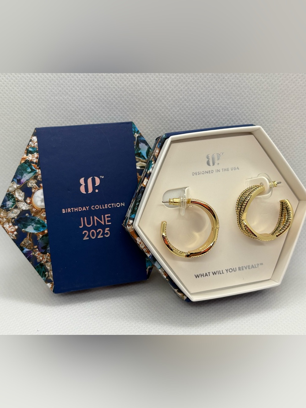 June Collection Alexandrite Hoops